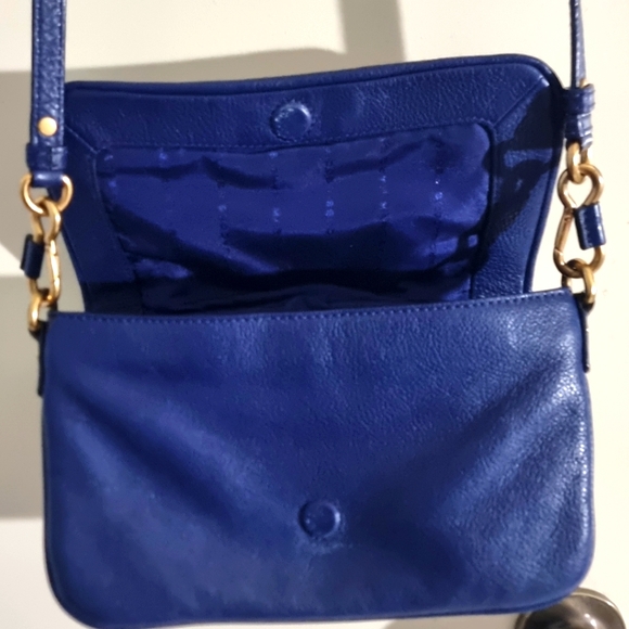 MARC BY MARC JACOBS BLUE CROSSBODY BAG - Picture 1 of 8